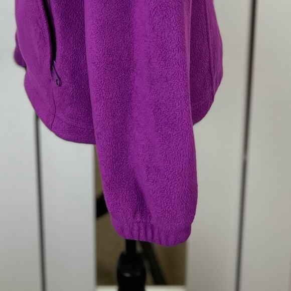 Columbia June Lake Purple Fleece Jacket Size Medium - Picture 8 of 9
